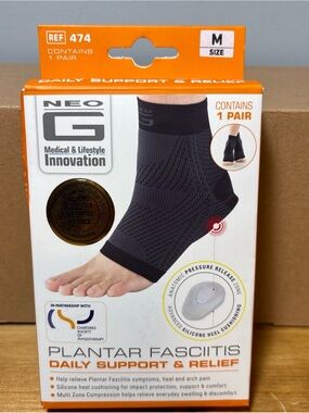 Neo G Support Medical & Lifestyle Size M Plantar Fasciitis Daily Support Relief